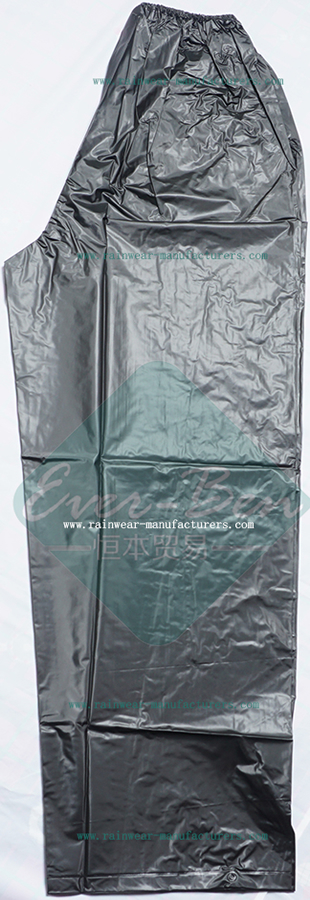 Black Vinyl Raincoat Pants Supplier